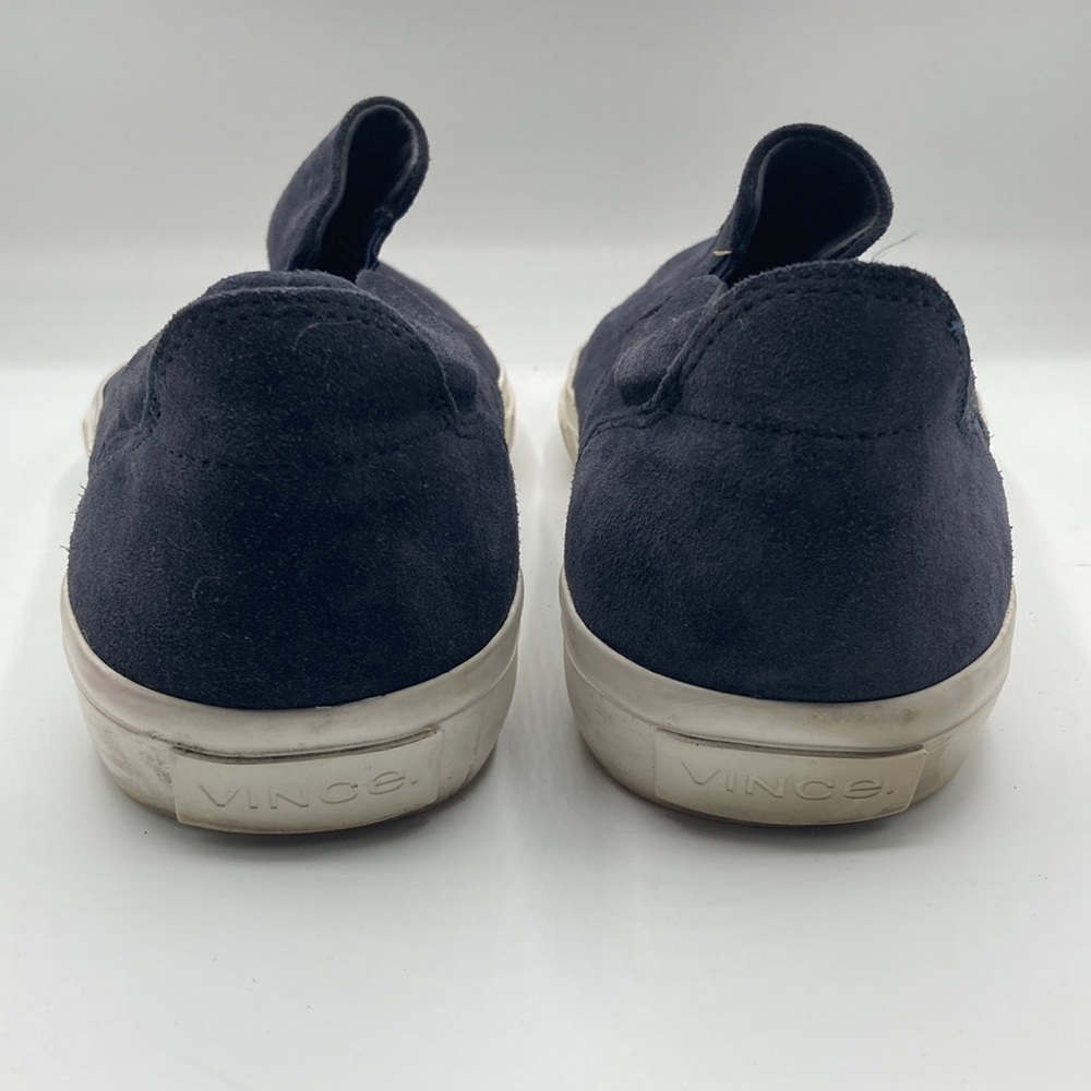 Vince Navy Blue Suede Slip On Sneaker Shoes Men's EU Size 43 = US Size 9… - Picture 10 of 11